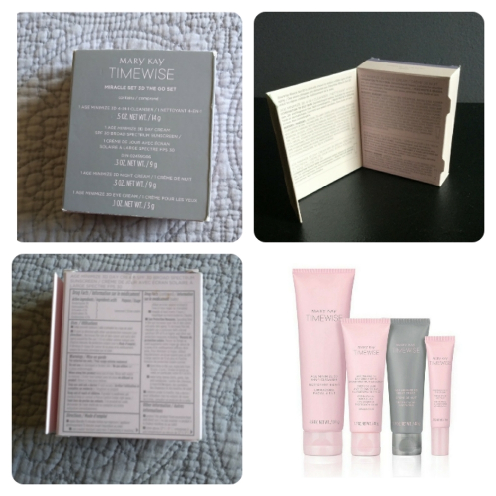 Mary Kay Timewise 3D On the Go Set.